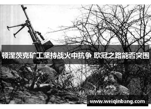 顿涅茨克矿工坚持战火中抗争 欧冠之路能否突围
